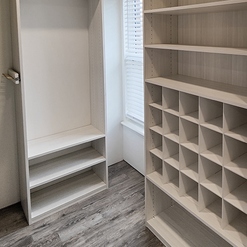 Closet with Cubbies