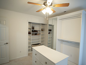 Spare Room Becomes a Walk-in Closet