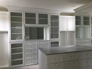 Walk-in Closet with Island