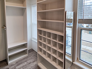 Walk-in Closet with Windows