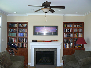 Entertainment Center with Fireplace