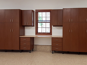 Garage Cabinets and Work Space