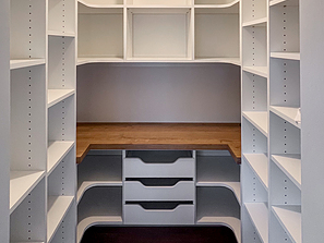 Pantry Storage with Workspace