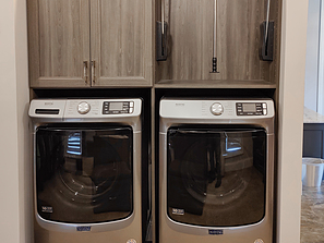 Laundry Room with Drying Rack