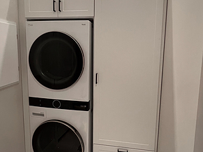 Stacked Washer/Dryer Storage