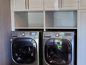 Laundry Room with Side-by-Side Washer Dryer